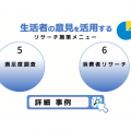 生活者の意見を活用する リサーチ施策紹介